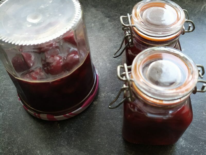Confiture De Cerise Allégée En Sucre Thermomix www.cookomix.com
