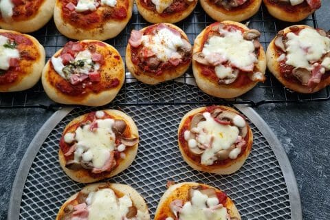 Cliquez pour zoomer ! Pizzette Thermomix par mariepoppins77