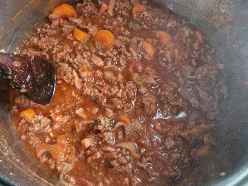 Cliquez pour zoomer ! Sauce bolognaise à la Romagnole Thermomix par mariepoppins77