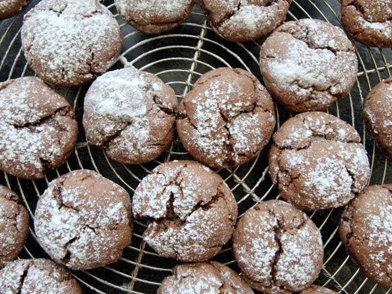 Cliquez pour zoomer ! Craquelés au chocolat Thermomix par mariepoppins77