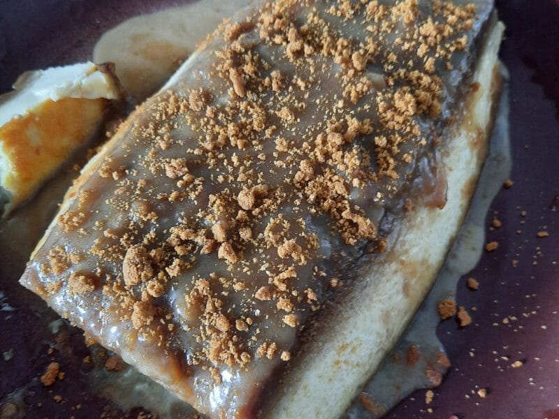 Cliquez pour zoomer ! Flan spéculoos et caramel au beurre salé Thermomix par sophiegerald