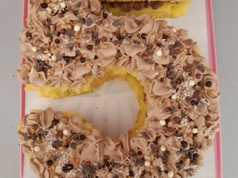 Cliquez pour zoomer ! Génoise au chocolat Thermomix par Juliette