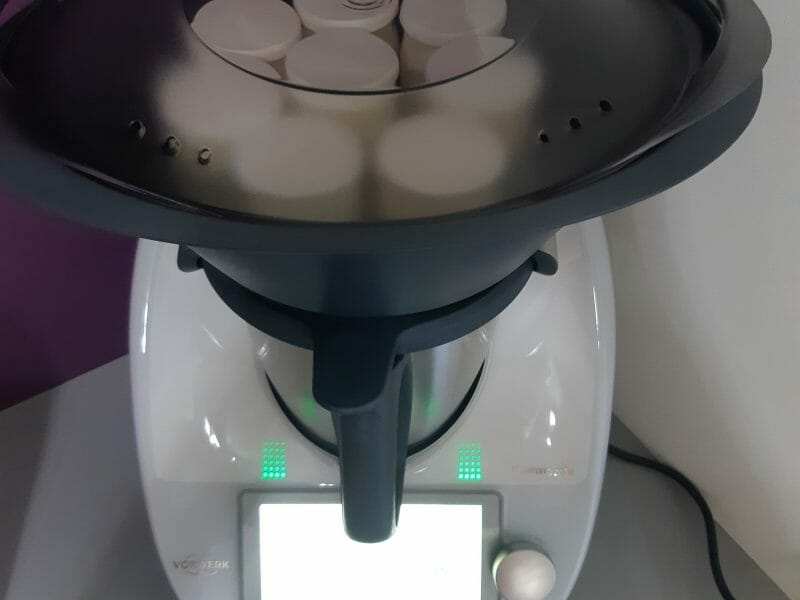 Cliquez pour zoomer ! Yaourt au Varoma Thermomix par Juliette