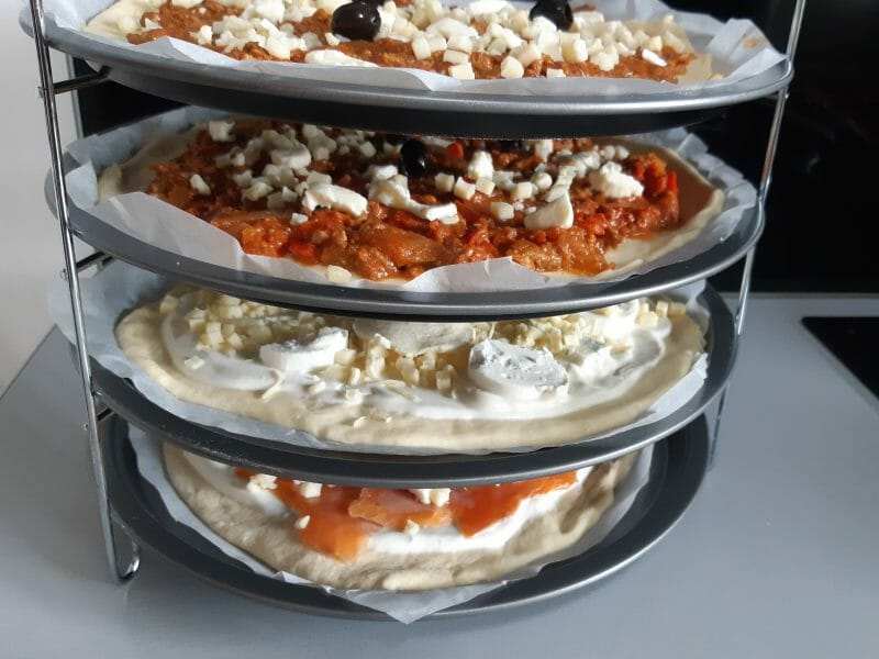 Cliquez pour zoomer ! Pâte à pizza Thermomix par Juliette