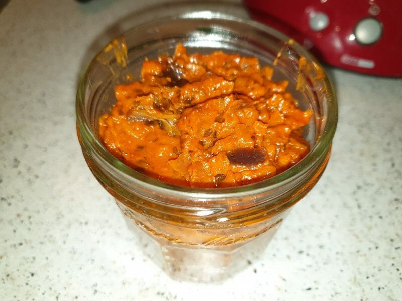 Cliquez pour zoomer ! Tartinade d’aubergines et tomates Thermomix par lilip0p