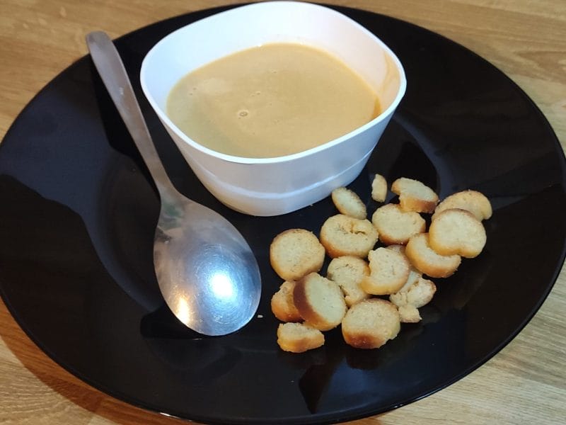 Cliquez pour zoomer ! Velouté de haricots blancs et chorizo Thermomix par krispies
