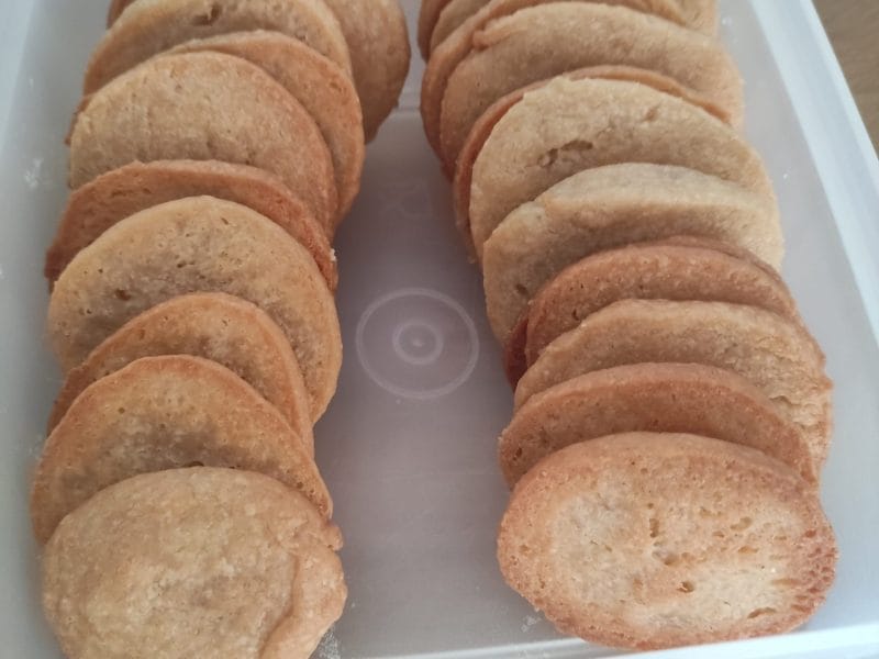 Cliquez pour zoomer ! Sablés au parmesan Thermomix par krispies