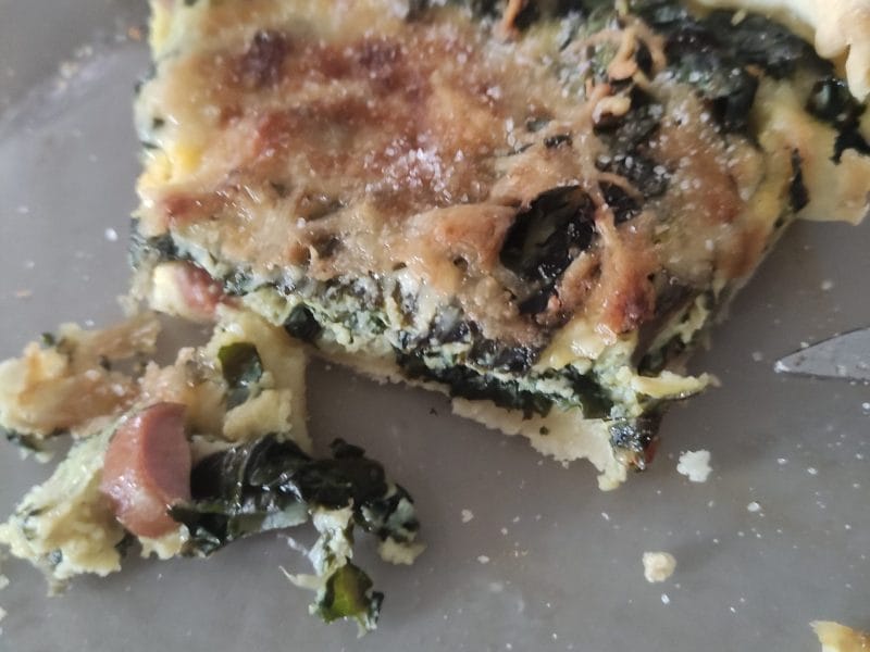 Cliquez pour zoomer ! Quiche au vert de blettes Thermomix par krispies
