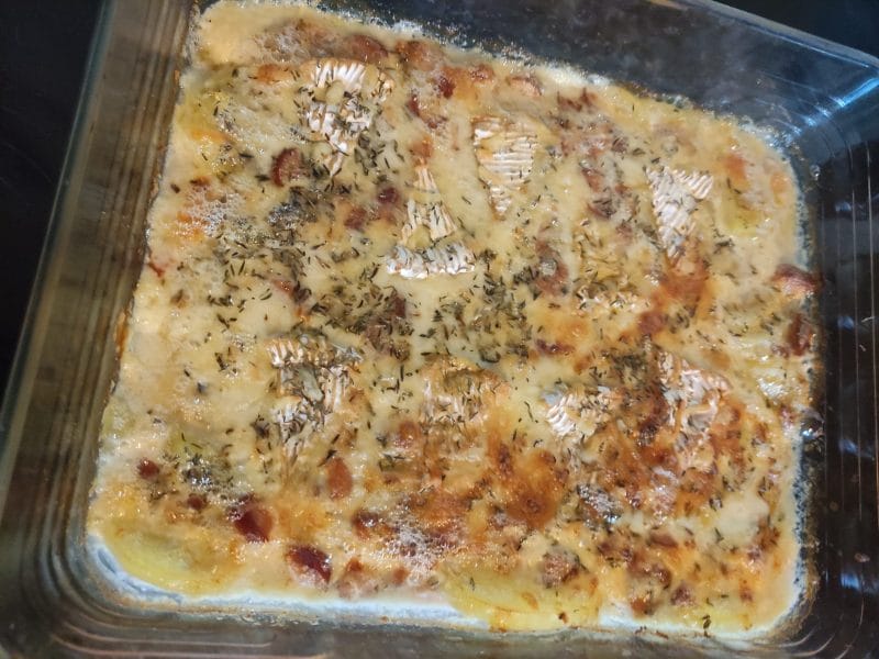 Cliquez pour zoomer ! Gratin de pommes de terre à la normande Thermomix par krispies
