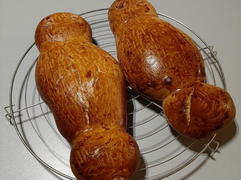 Cliquez pour zoomer ! Cougnou – Coquille de Noël Thermomix par martine-66