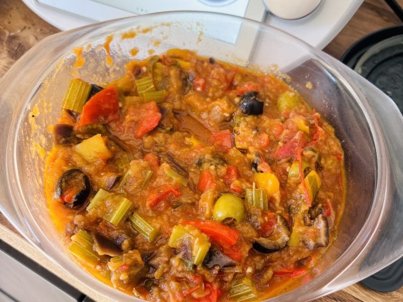 Cliquez pour zoomer ! Caponata sicilienne Thermomix par sathieu