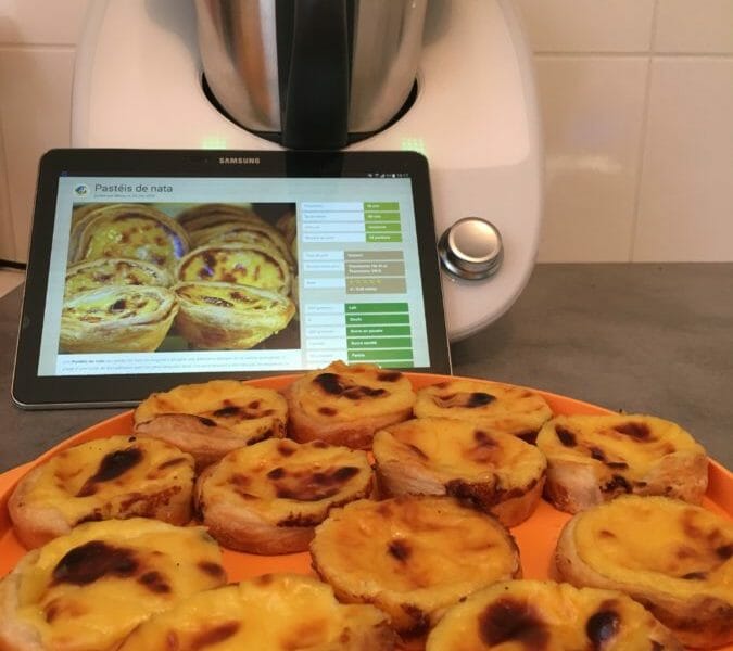Cliquez pour zoomer ! Pastéis de nata Thermomix par ANSWER