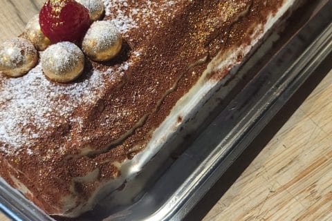 Cliquez pour zoomer ! Bûche Tiramisu Thermomix par audrey58