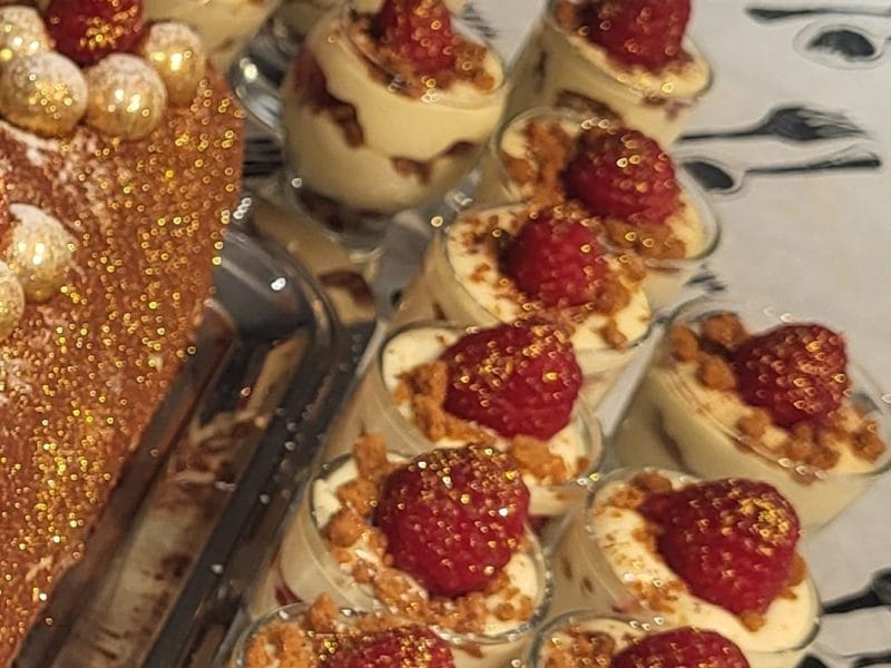 Cliquez pour zoomer ! Tiramisu aux framboises et spéculoos Thermomix par audrey58