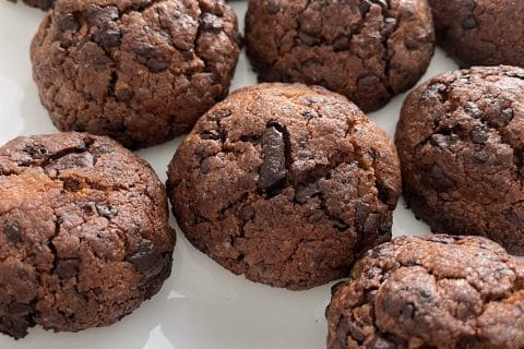 Cliquez pour zoomer ! Cookies beurre de cacahuète et pépites de chocolat Thermomix par thermomixbz