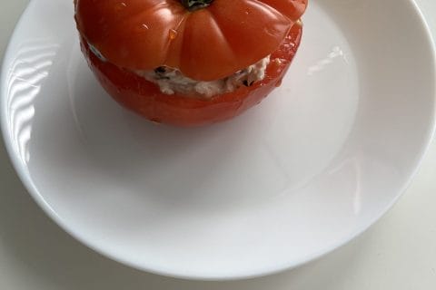 Cliquez pour zoomer ! Tomates farcies au thon Thermomix par thermomixbz