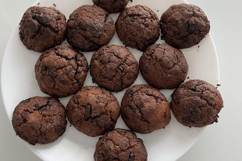 Cliquez pour zoomer ! Cookies beurre de cacahuète et pépites de chocolat Thermomix par thermomixbz