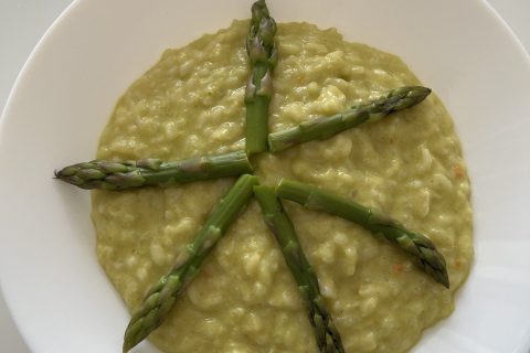 Cliquez pour zoomer ! Risotto aux asperges vertes Thermomix par thermomixbz