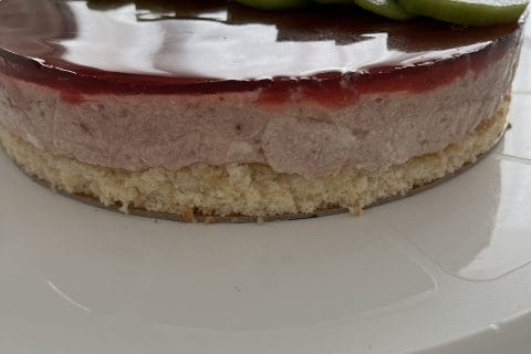 Cliquez pour zoomer ! Bavarois aux fraises Thermomix par thermomixbz