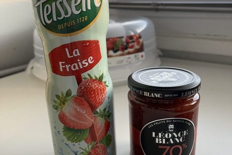 Cliquez pour zoomer ! Bavarois aux fraises Thermomix par thermomixbz