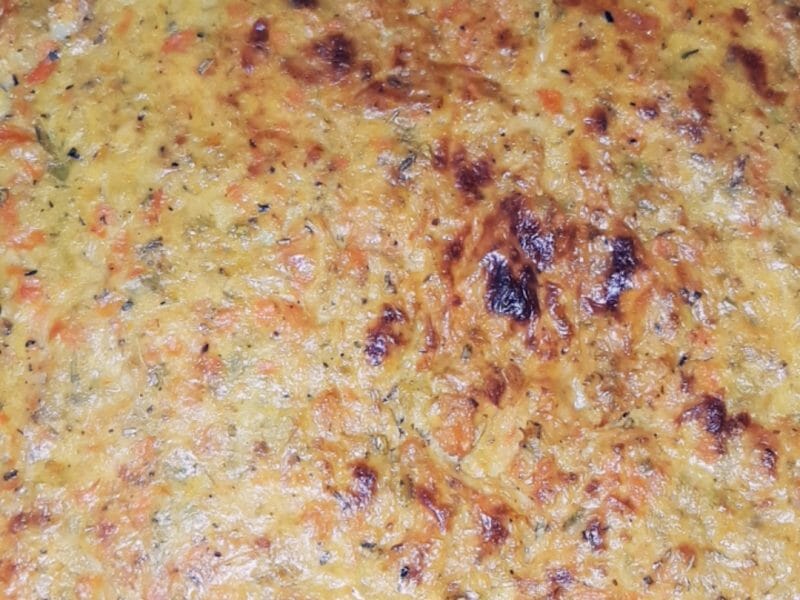 Cliquez pour zoomer ! Tarte courgettes et carottes Thermomix par Nahla66