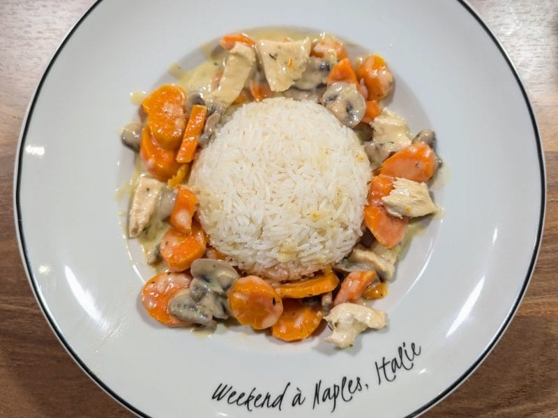 Cliquez pour zoomer ! Blanquette de poulet Thermomix par jennifer63500