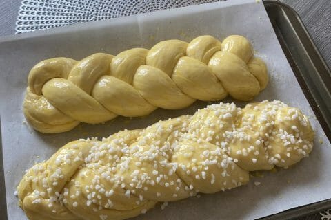 Cliquez pour zoomer ! Brioche tressée à la mie filante Thermomix par jennifer63500