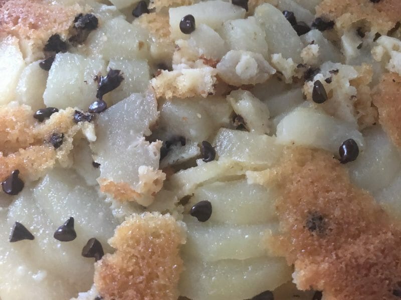 Cliquez pour zoomer ! Gâteau renversé aux poires Thermomix par sfannyetced