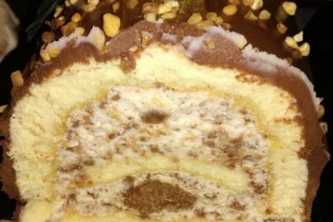 Cliquez pour zoomer ! Bûche Ferrero Rocher Thermomix par Laeti0686