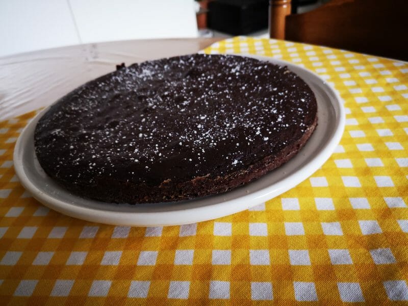 Cliquez pour zoomer ! Kladdkaka – Gâteau au chocolat suèdois Thermomix par Karen89260