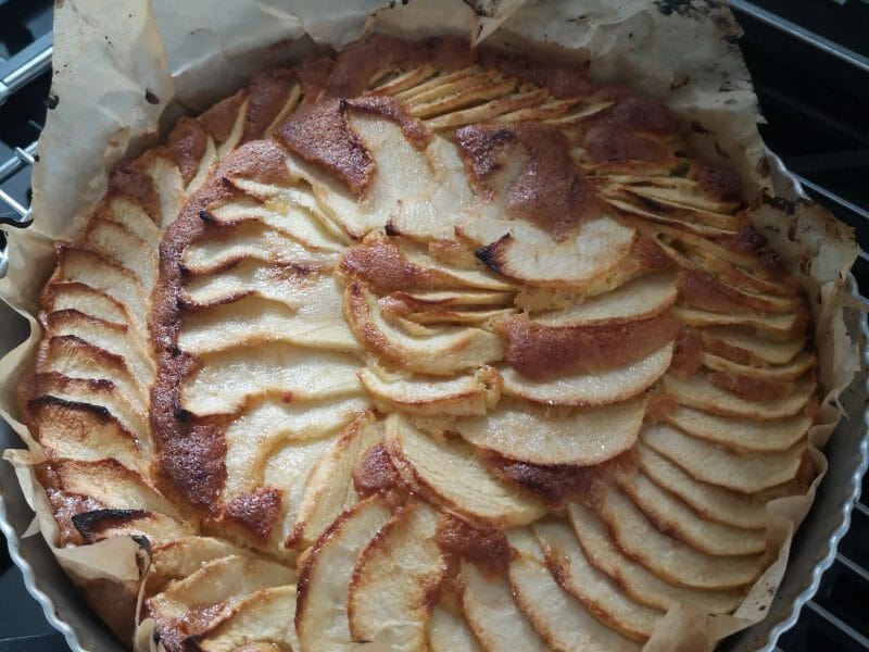 Cliquez pour zoomer ! Tarte Suisse aux pommes Thermomix par Karen89260