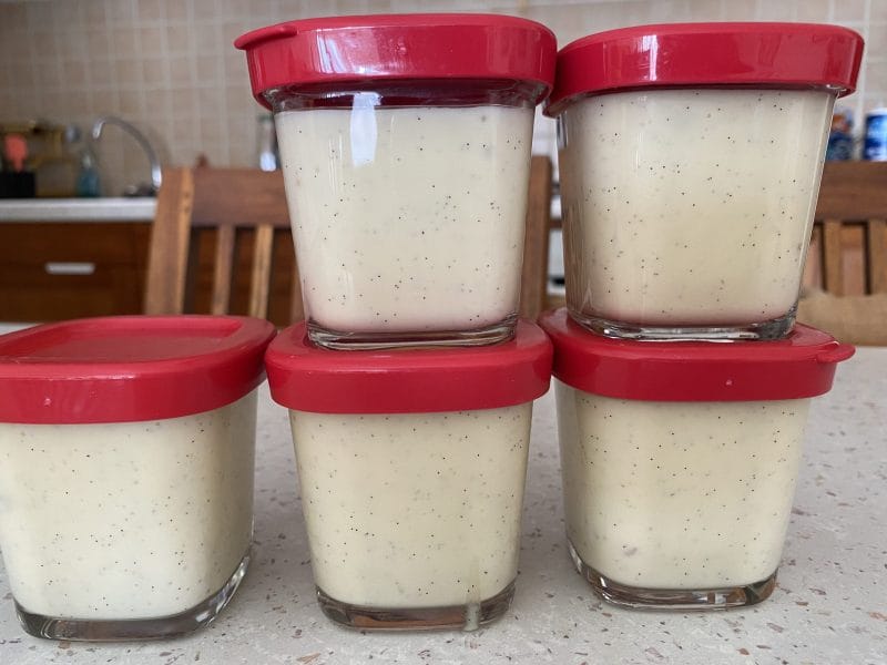 Cliquez pour zoomer ! Crème à la vanille Thermomix par Alexandra