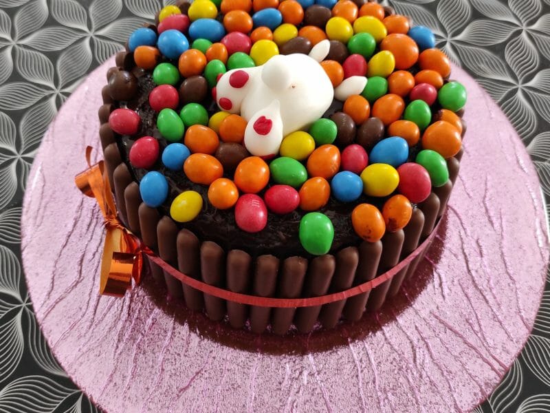 Cliquez pour zoomer ! Gâteau lapin de Pâques Thermomix par anais_727