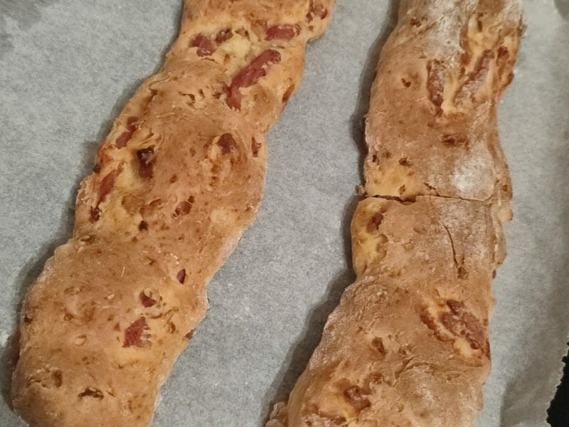 Cliquez pour zoomer ! Ficelles aux lardons Thermomix par laetitia_85320