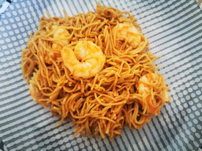 Cliquez pour zoomer ! Bo Bun de crevettes marinées Thermomix par annfy