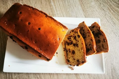 Cliquez pour zoomer ! Plum cake aux pépites de chocolat Thermomix par annfy