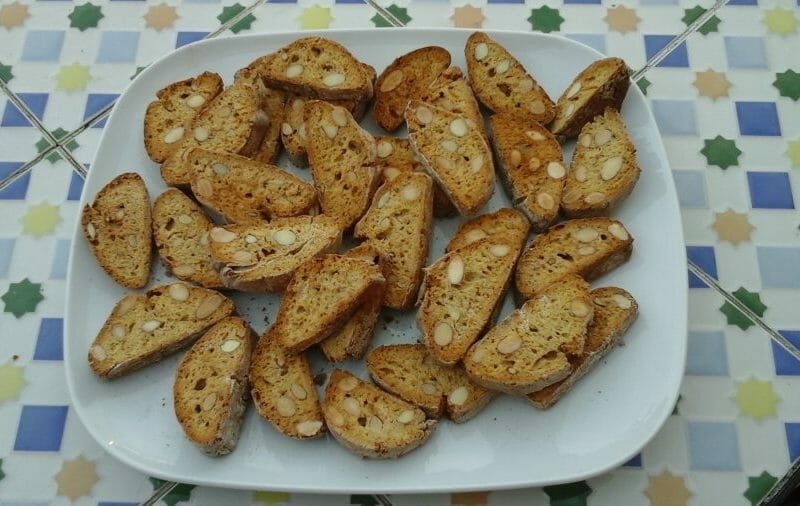 Cliquez pour zoomer ! Cantucci à la fleur d’oranger Thermomix par Lascar