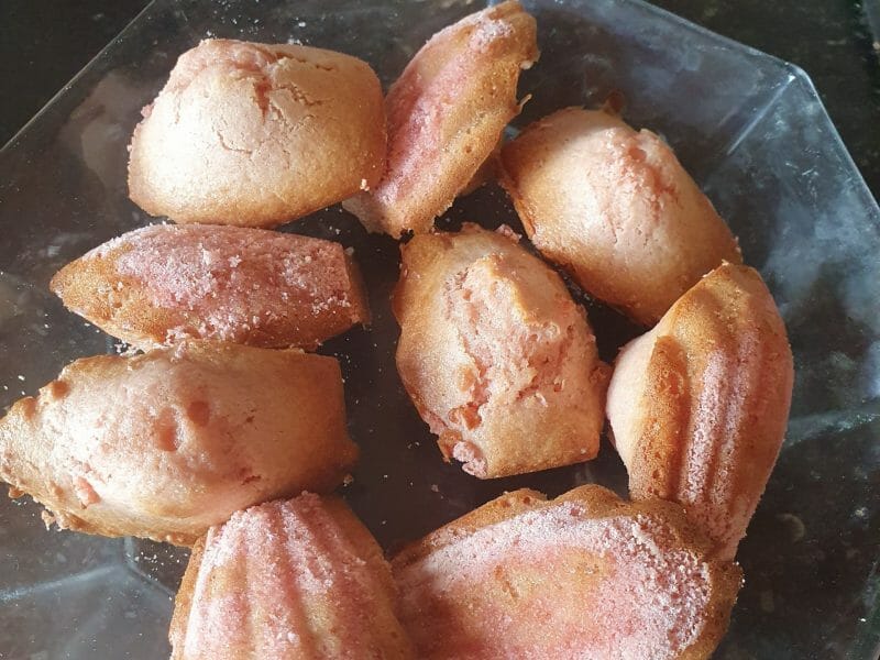 Cliquez pour zoomer ! Madeleines aux biscuits roses de Reims Thermomix par lulu5472