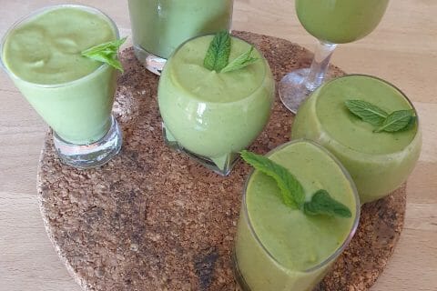 Cliquez pour zoomer ! Velouté glacé de petits pois à la menthe Thermomix par lulu5472