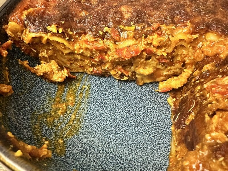 Cliquez pour zoomer ! Lasagnes au poulet et poivrons Thermomix par delph_91