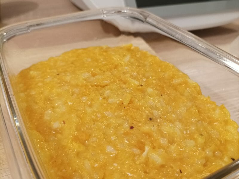 Cliquez pour zoomer ! Risotto butternut et chèvre frais Thermomix par delph_91
