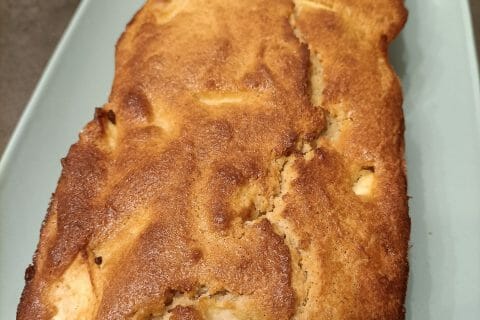 Cliquez pour zoomer ! Cake pommes yaourt Thermomix par marie