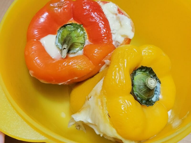 Cliquez pour zoomer ! Rocoto Relleno – Poivrons farcis à la Péruvienne Thermomix par jum73
