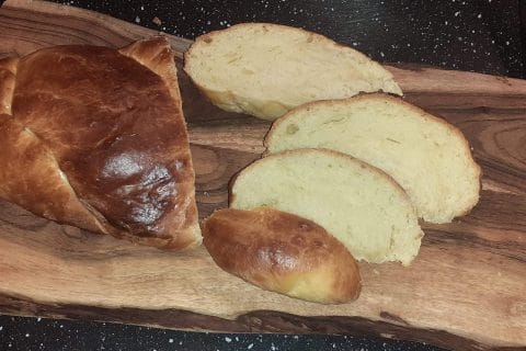 Cliquez pour zoomer ! Brioche tressée à la mie filante Thermomix par murielle_85