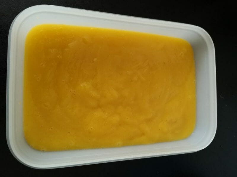 Cliquez pour zoomer ! Sorbet mangue Thermomix par Melfica