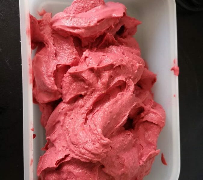 Cliquez pour zoomer ! Glace à la fraise Thermomix par Melfica