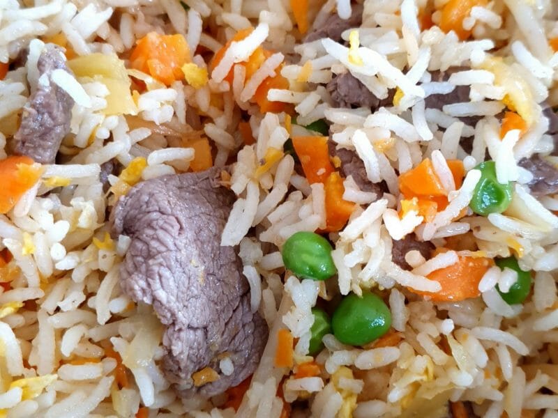 Cliquez pour zoomer ! Riz au bœuf à la chinoise Thermomix par valou05500