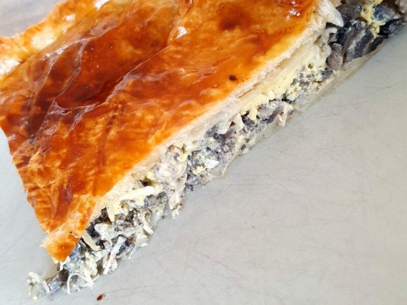 Cliquez pour zoomer ! Tourte au poulet et aux champignons Thermomix par valou05500