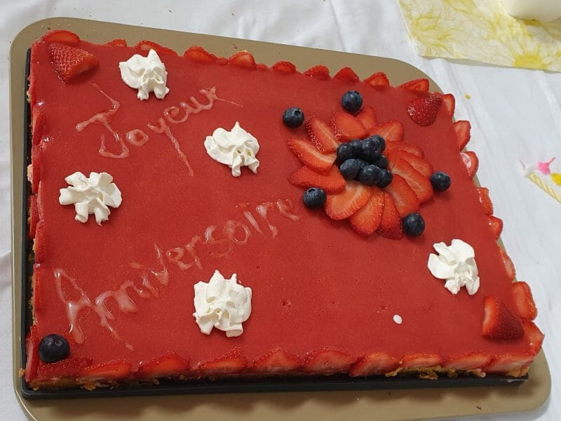 Cliquez pour zoomer ! Bavarois aux fraises Thermomix par valou05500