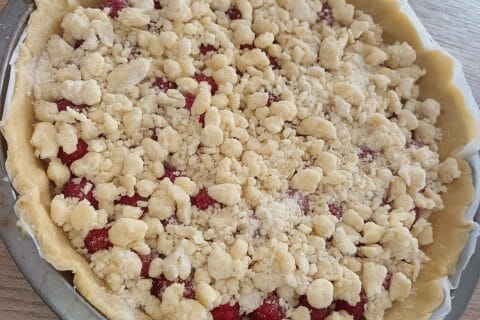 Cliquez pour zoomer ! Gâteau aux myrtilles façon crumble Thermomix par ophelie_279